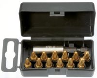 Набор бит PZ TiN с держателем бит в кейсе, 13 шт Felo 02191076