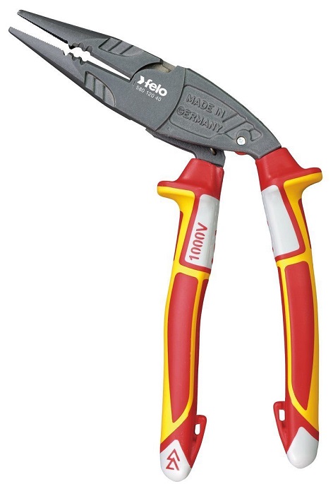 Пассатижи изогнутые диэлектрические ErgoMulti 200 мм FELO 580 120 40 ― FELO