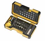 Набор бит HEX/XZN/TX TR/TS/Tri/SPANNER/CLUTCH/BH с рукояткой ERGONIC  и битодержателем в кейсе, 30 шт Felo 02073016