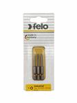 Биты TX10/TX15/TX20 50мм, серия Industrial, 3 шт в блистере Felo 03693116
